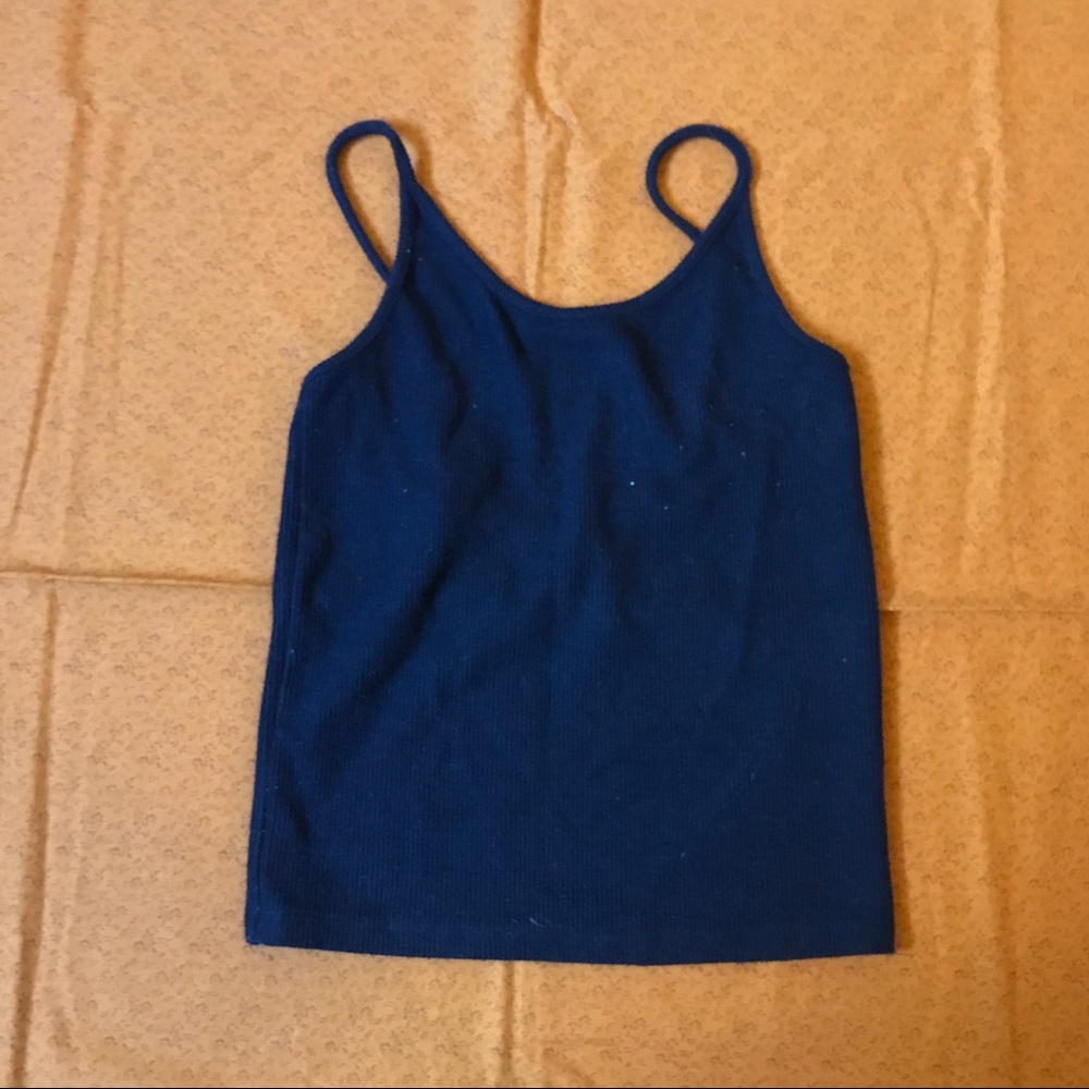 ROLLAS Black Knitted Tank